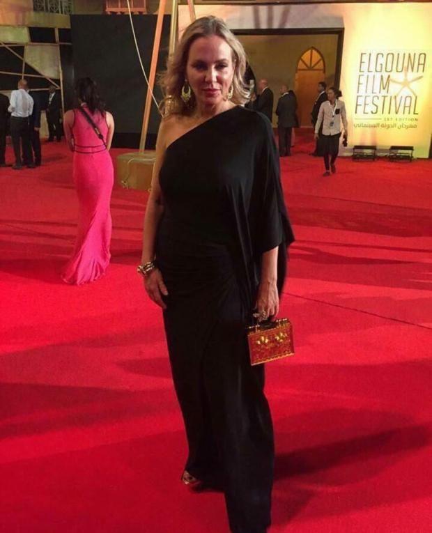 بالصور| بالأسود الطويل,, إطلالات الفنانات في مهرجان الجونة السينمائي