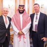 ولي العهد يلتقي رئيس العمليات الدولية في شركة سكس فلاقز