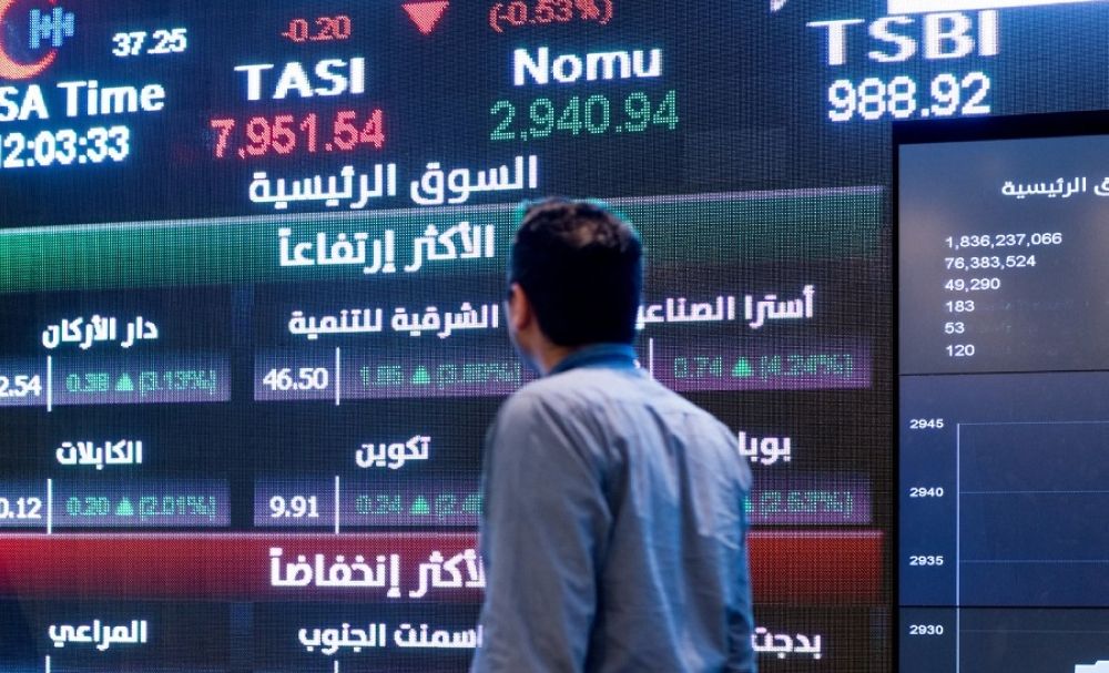 مؤشر سوق الأسهم السعودية يغلق منخفضًا عند مستوى 12063 نقطة