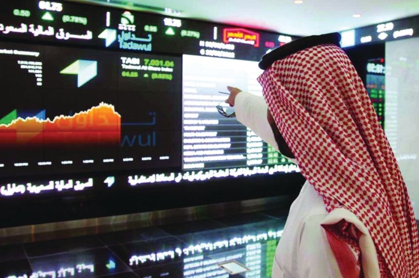 خلال عام.. نمو مؤشر سوق الأسهم السعودي "تاسي" بـ14.21%
