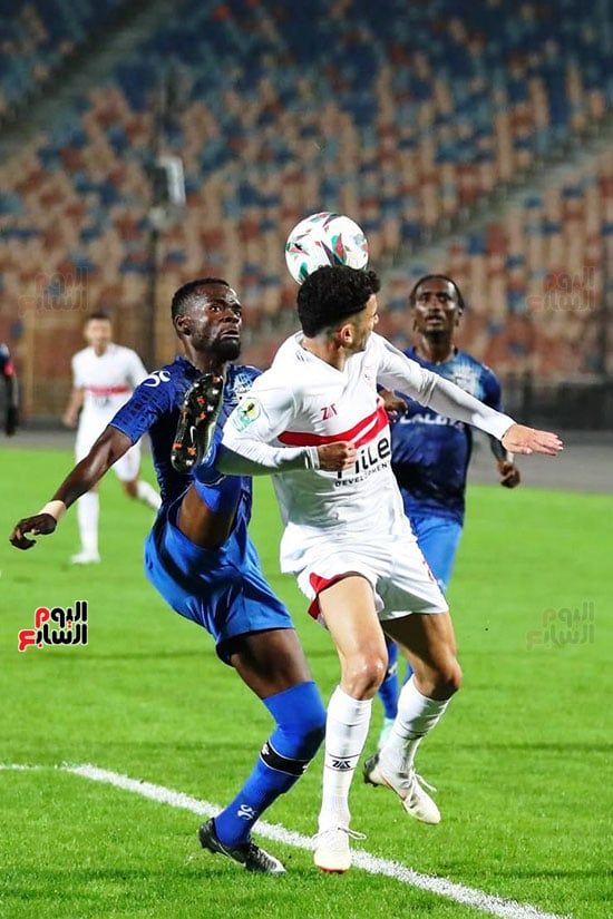 الزمالك يتقدم 2-0 على بلاك بولز بالكونفدرالية بعد مرور 60 دقيقة.. صور