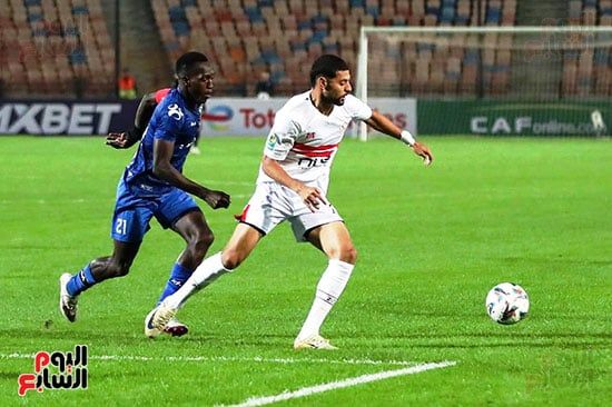 الزمالك يتقدم 2-0 على بلاك بولز بالكونفدرالية بعد مرور 60 دقيقة.. صور