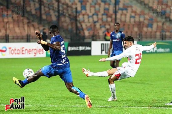 الزمالك يتقدم 2-0 على بلاك بولز بالكونفدرالية بعد مرور 60 دقيقة.. صور