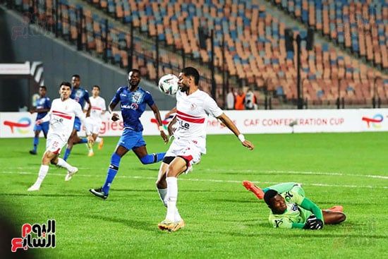الزمالك يتقدم 2-0 على بلاك بولز بالكونفدرالية بعد مرور 60 دقيقة.. صور