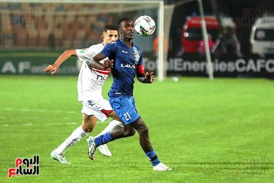 الزمالك يتقدم 2-0 على بلاك بولز بالكونفدرالية بعد مرور 60 دقيقة.. صور
