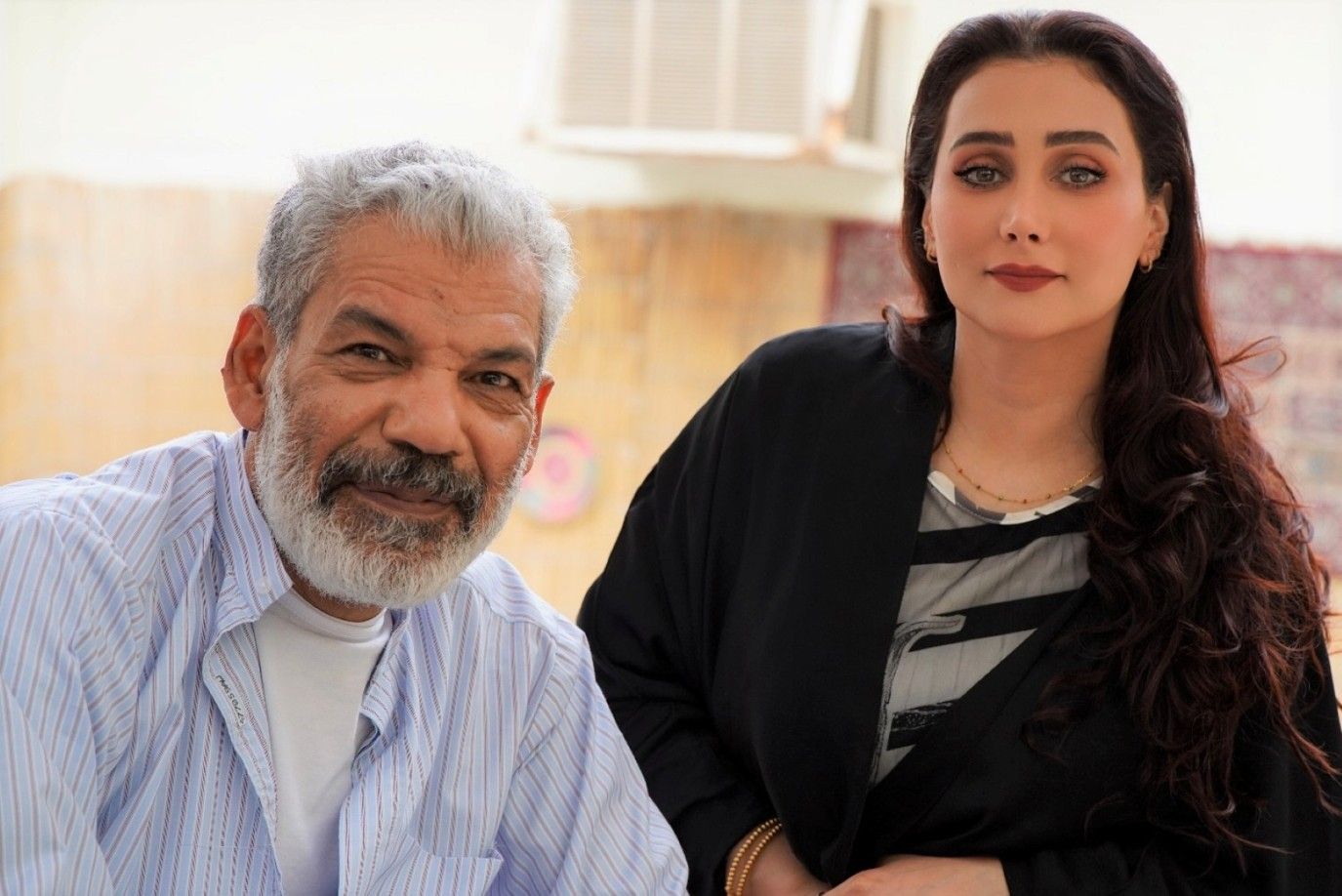 كيف علّق إبراهيم الحساوي وهيلدا ياسين على مشهد الزواج في مسلسل أفكار أمي؟