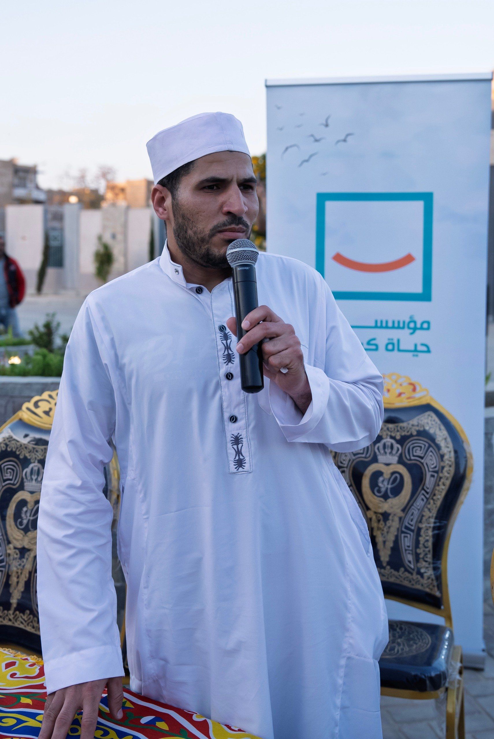 حياة كريمة تنظم قوافل السعادة لدعم الأسر الفلسطينية بالتعاون مع الجهات الشريكة.. فيديو