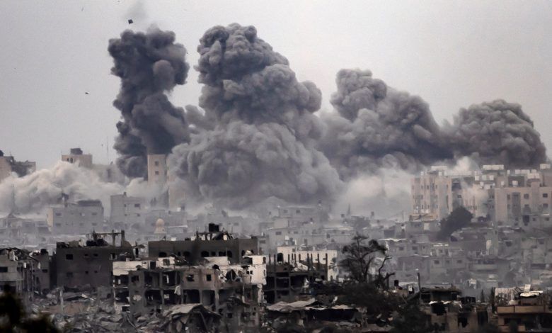 استشهاد 14 فلسطينيًا في قصف الاحتلال الإسرائيلي على قطاع غزة