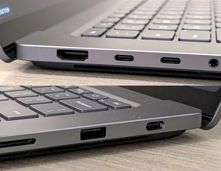 تكنولوجيا: مايكروسوفت تثير الفضول بمنفذ USB-C غامض ومبتكر في لابتوب Surface Laptop Ultra الجديد #COMPUTEX2026