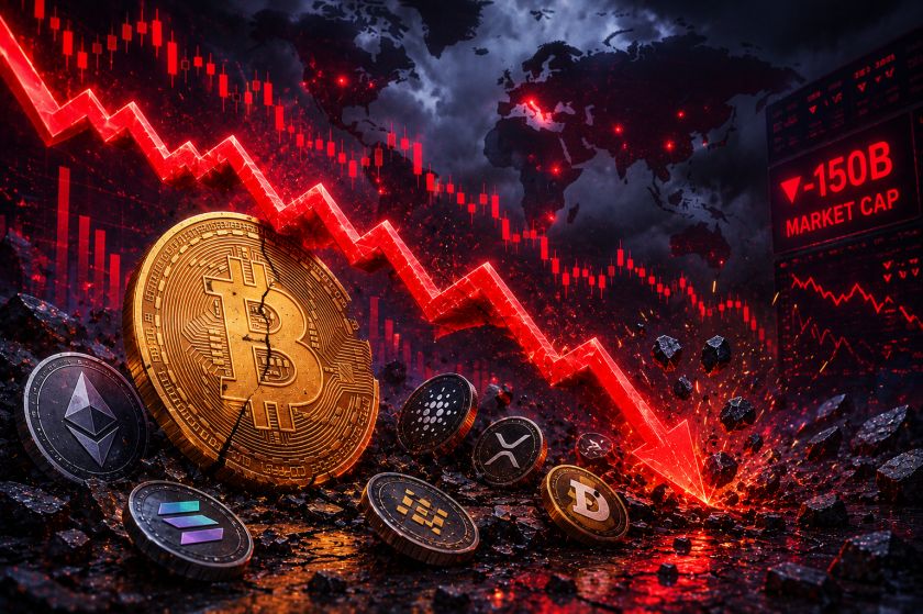 نزيف حاد في سوق العملات الرقمية: 150 مليار دولار تتبخر وسعر البيتكوين يهبط إلى أدنى مستوى له في 4 أشهر