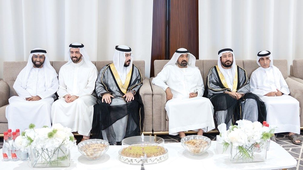 أحمد بن محمد والشيوخ يحضرون أفراح العلماء والتميمي وأفراح الصوالح ومجرن
