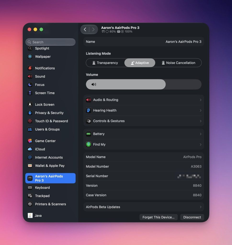 تكنولوجيا: أبل تعيد تصميم قائمة إعدادات سماعات AirPods بالكامل في نظام WWDC2026# iOS 27
