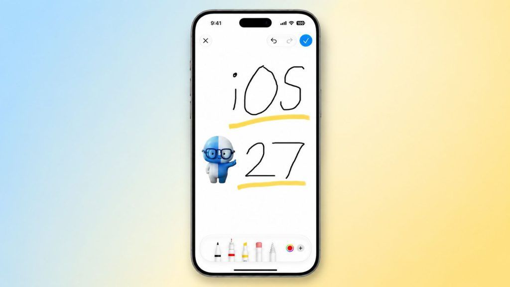 تكنولوجيا: شركة آبل تضيف أداة رسم جديدة كليا إلى تطبيق الرسائل في نظام iOS 27 المنتظر