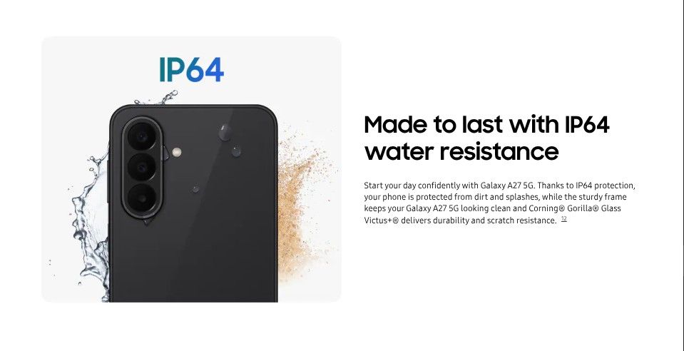 تكنولوجيا: موقع سامسونج في التشيك يستعرض مواصفات هاتف Galaxy A27 بالكامل قبل الإطلاق الرسمي