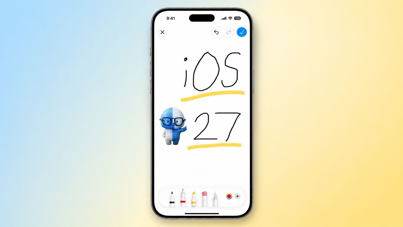 تكنولوجيا: شركة آبل تضيف أداة رسم جديدة كليا إلى تطبيق الرسائل في نظام iOS 27 المنتظر