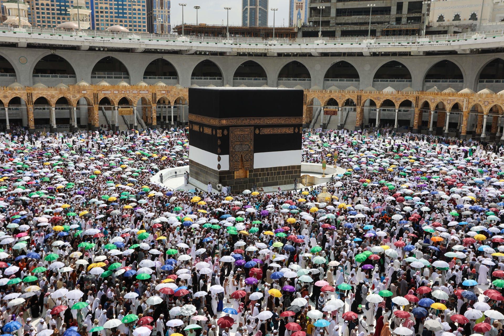 1.7 مليون مسلم أدوا فريضة الحج السنة دي: ربنا يتقبل