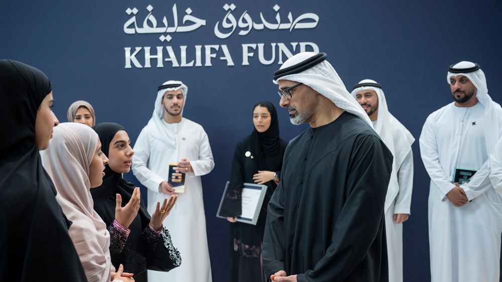خالد بن محمد بن زايد يلتقي الفائزين بجوائز النسخة الثانية من «مسابقة صندوق خليفة لريادة الأعمال»
