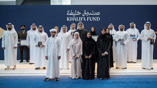 خالد بن محمد بن زايد يلتقي الفائزين بجوائز النسخة الثانية من «مسابقة صندوق خليفة لريادة الأعمال»