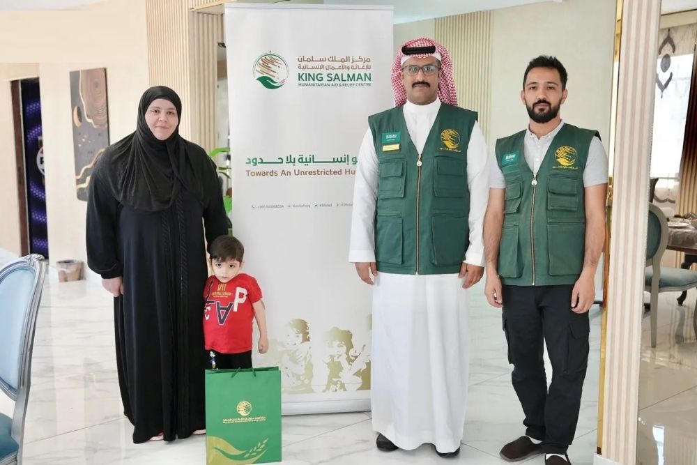 أخبار من السعودية.. "الملك سلمان للإغاثة" يتكفل بعلاج طفل فلسطيني مصاب باللمفاوية النسيجية
