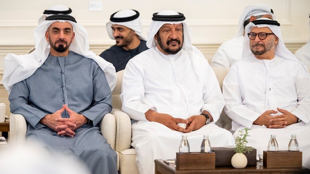 رئيس الدولة يستقبل ولي عهد عجمان
