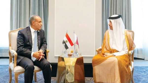 مصر وقطر تؤكدان أهمية خفض التصعيد في المنطقة