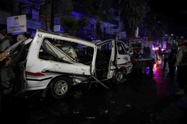 جرحى في انفجار استهدف حافلة ركاب بريف دمشق