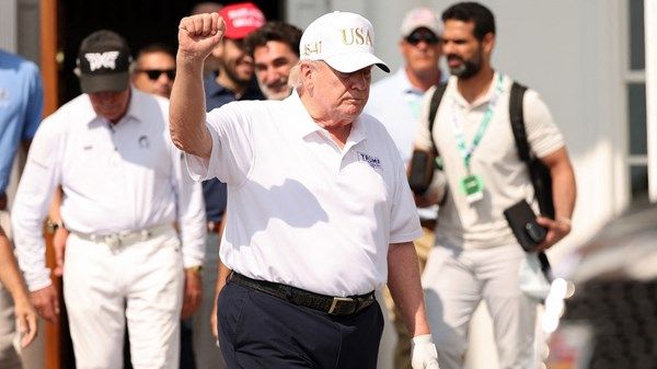 اعتراض طائرتين اقتربتا من موقع يوجد فيه ترامب