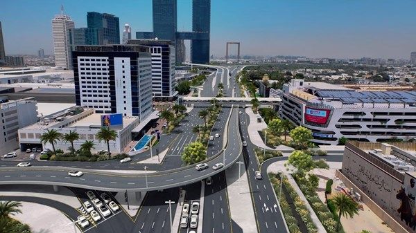 «طرق دبي» تفتتح اليوم جسراً بطول 500 متر