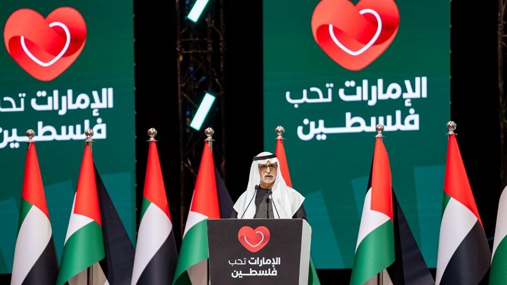 نهيان بن مبارك يشارك أبناء الجالية الفلسطينية الاحتفاء بثقافتهم وتراثهم وقصص نجاحهم في الإمارات
