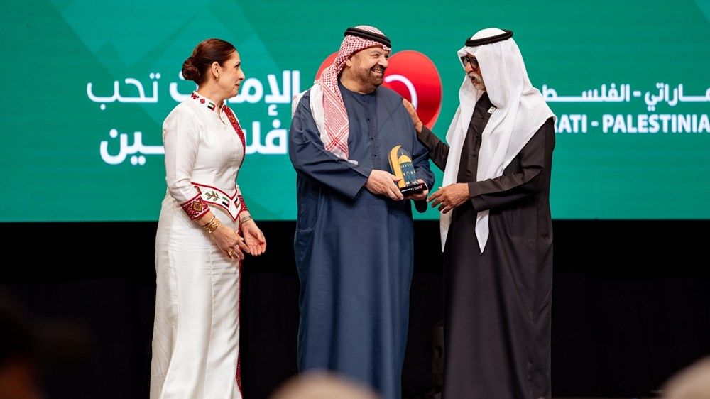 نهيان بن مبارك يشارك أبناء الجالية الفلسطينية الاحتفاء بثقافتهم وتراثهم وقصص نجاحهم في الإمارات