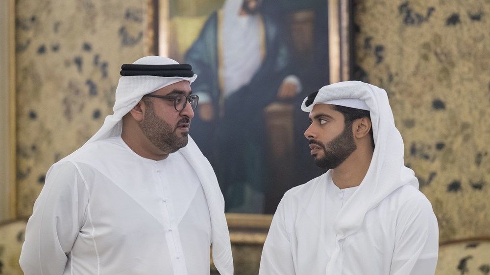 حمدان بن زايد يستقبل وفداً من هيئة أبوظبي للتراث ويطَّلع على مشاريعها وبرامجها وخططها