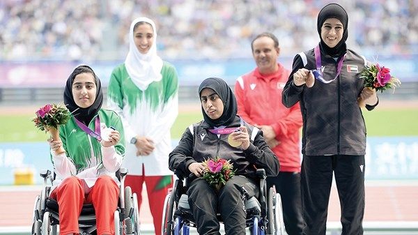 بطلات الإمارات مسيرة بارالمبية حافلة بالإنجازات القارية والعالمية