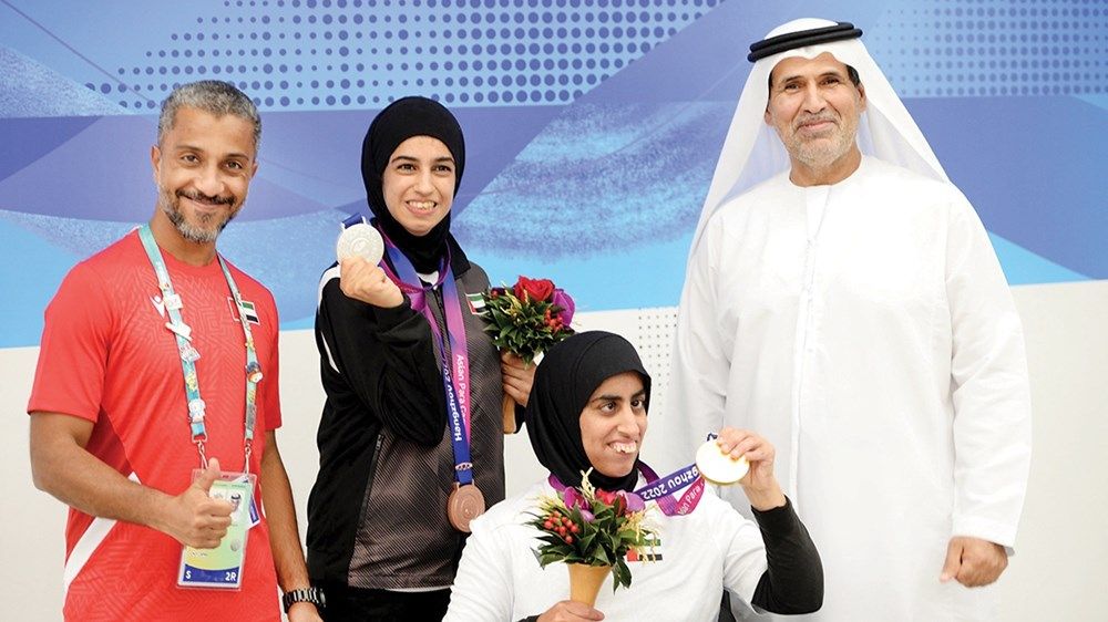 بطلات الإمارات مسيرة بارالمبية حافلة بالإنجازات القارية والعالمية
