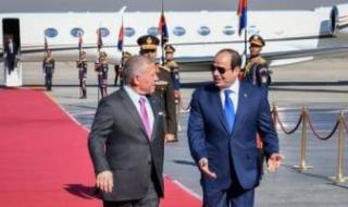 الرئيس السيسى وعاهل الأردن يؤكدان أهمية بدء عملية سياسية فى سوريا