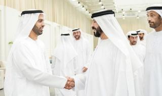 ولي عهد رأس الخيمة يحضر العُرس الجماعي الـ 14
