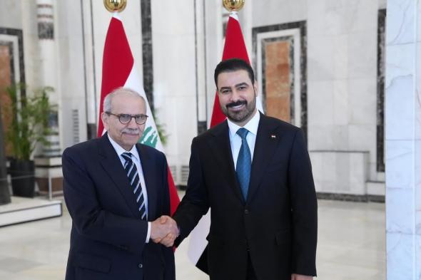 الزيدي يستقبل رئيس مجلس الوزراء اللبناني نواف سلام